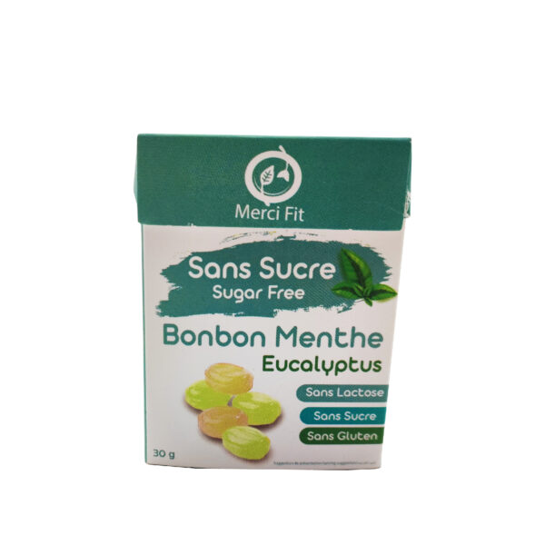 Bonbon Menthe Eucalyptus - Sans sucre