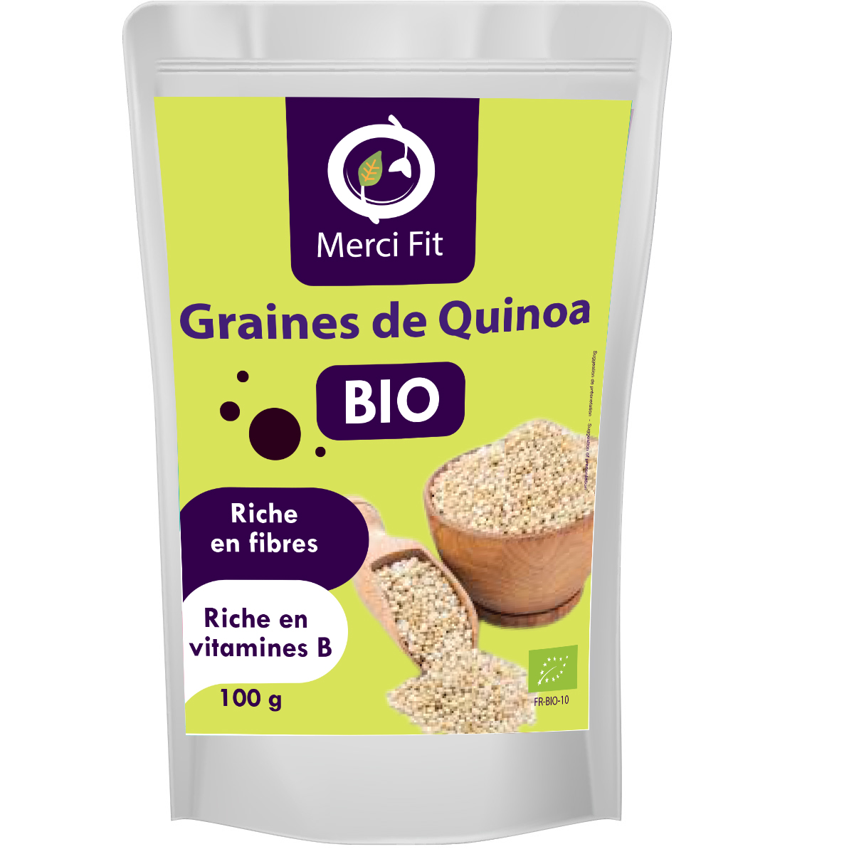 Graines de Quinoa BIO - Merci Fit Tunisie