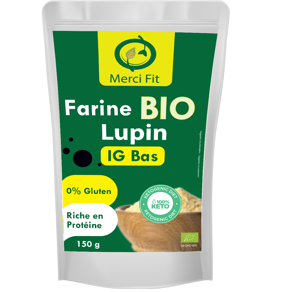 Farine de Lupin Biologique – La Moisson